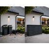ZABUDOWA ŚMIETNIKOWA 3x120L kolor GRAFIT